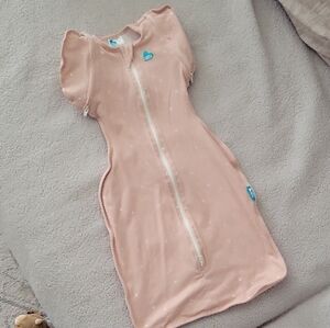 Love to Dream Swaddle Up Transition Bag Pink Star Sleep Sack Medium 13-19 Lbs